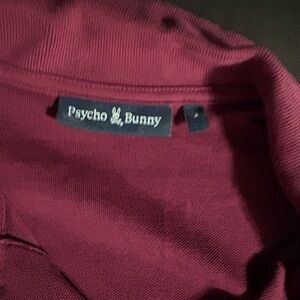 Psycho Bunny Burgundy Polo Shirt
